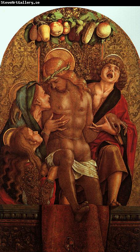 Carlo Crivelli Lamentation over the Dead Christ